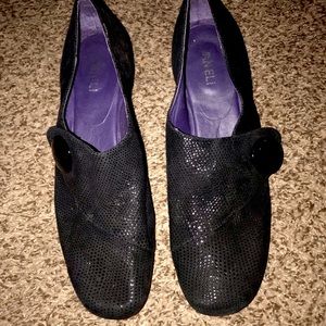 Vaneli Black Woman's Maxy Wedge Pump size 9.5